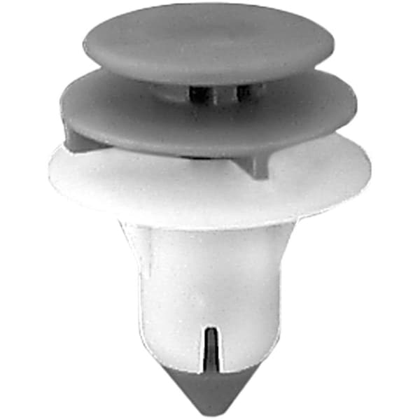 Auveco CHRYSLER TRIM PANEL RETAINER GRAY & WHITE NYL5, 25PK 20427 - main